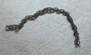 350-11 3D printed Anchor Chain, large